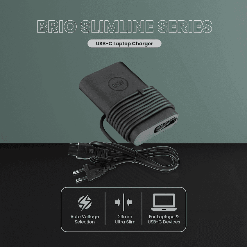 Volkano Brio Slimline series Type-C 65W Laptop Charger 5