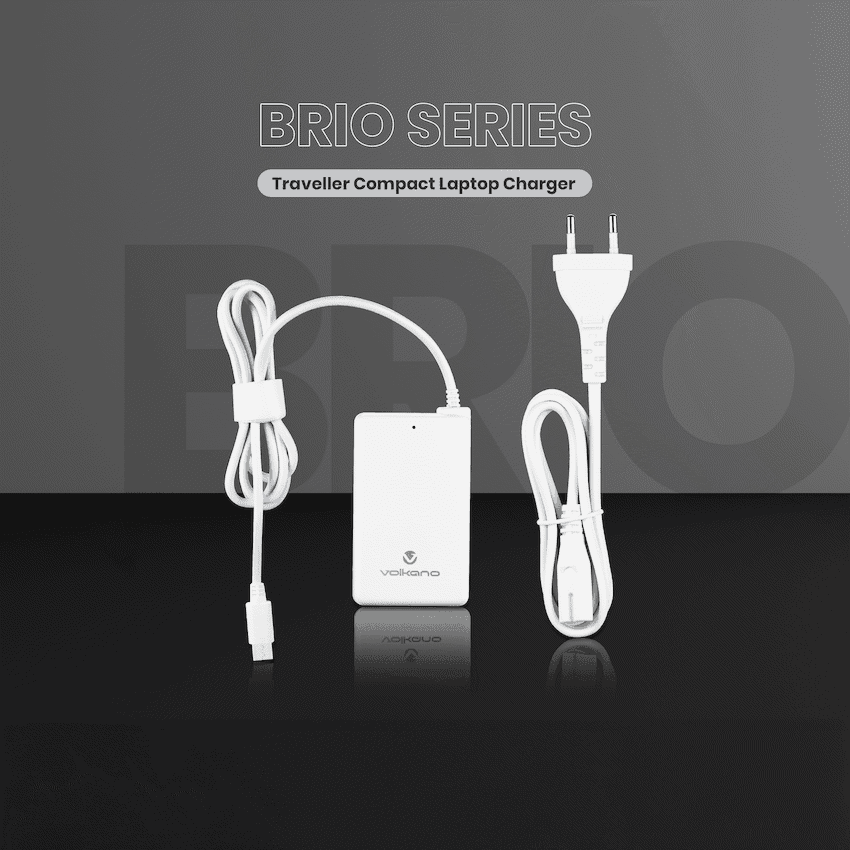 Volkano Brio Traveller Compact 65w GaN Laptop Charger 6