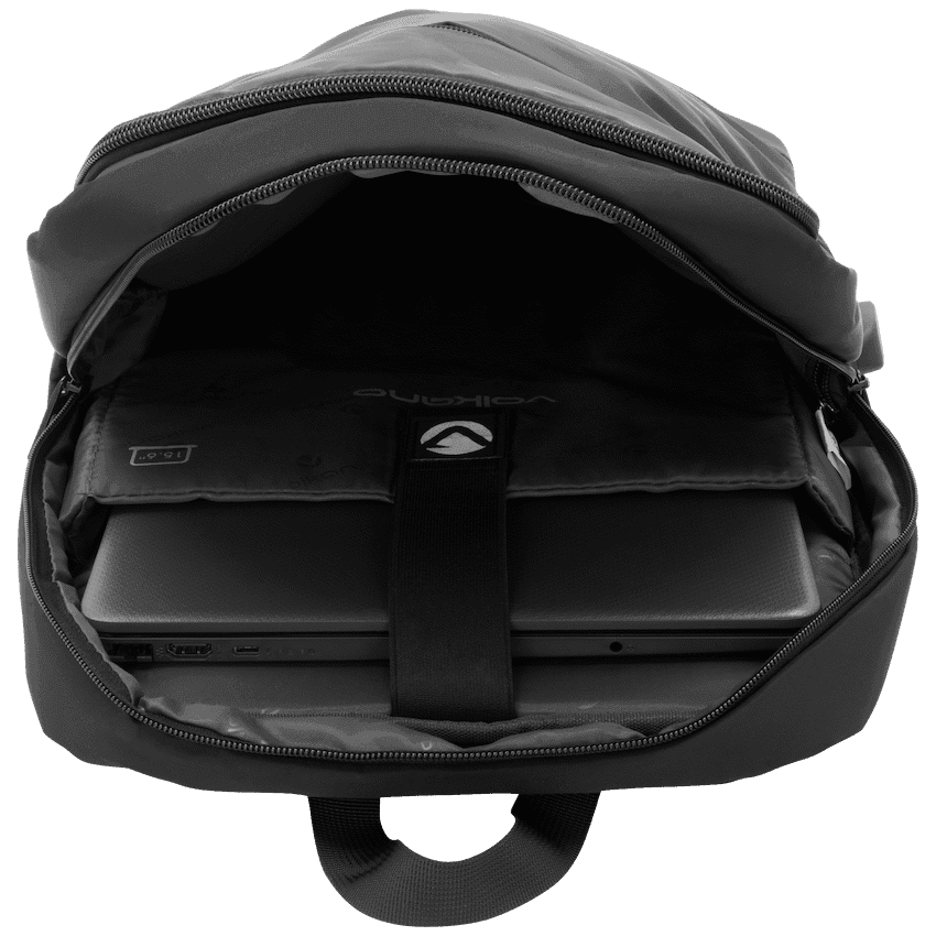 Volkano Roma 15.6" Smart Laptop Backpack - Black 6