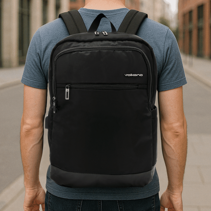 Volkano Roma 15.6" Smart Laptop Backpack - Black 16