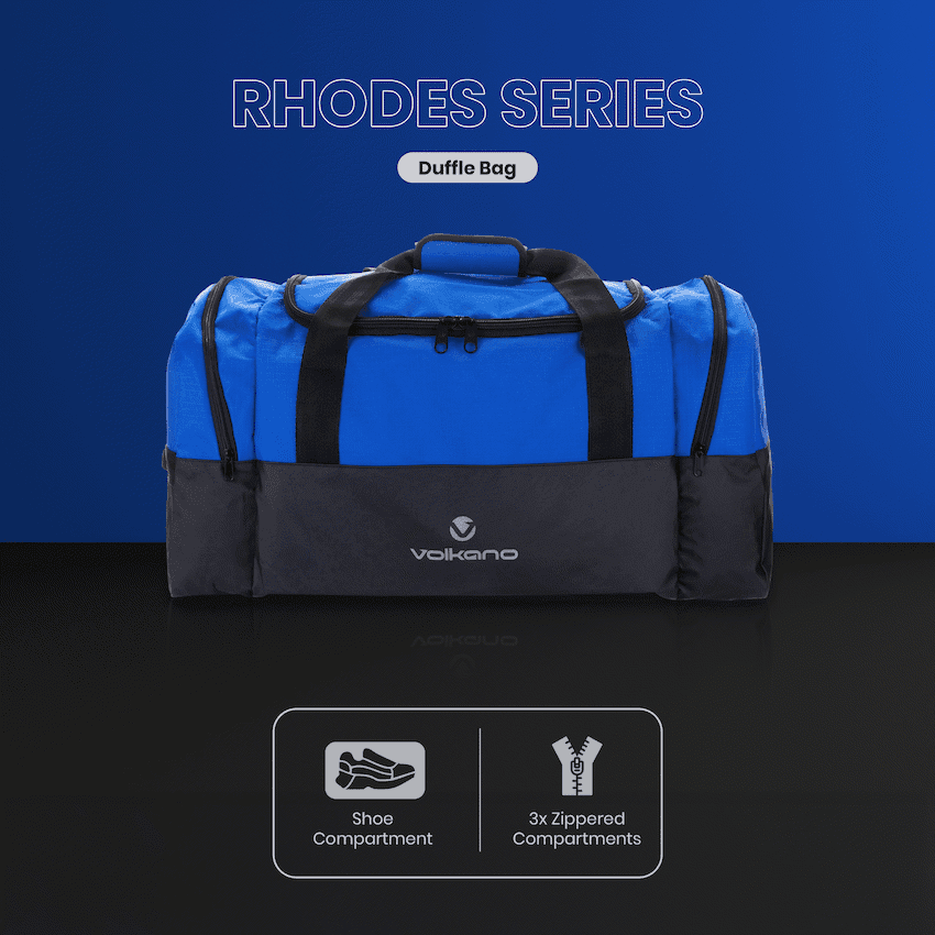 Volkano Rhodes 70l Duffle - Blue 10