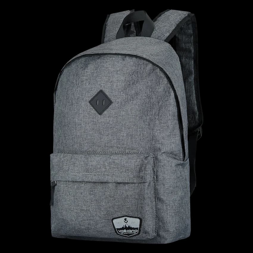 Volkano Distinct 15.6 Laptop Backpack - Grey Melange 2
