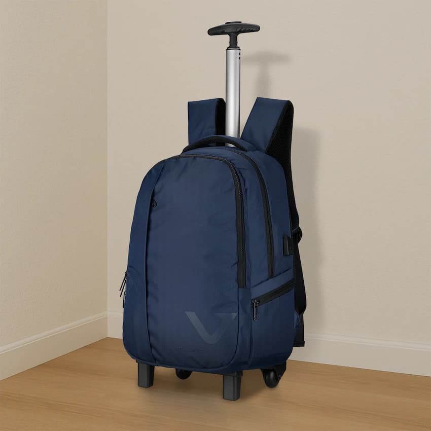 Volkano Midtown Trolley Backpack - Navy 5