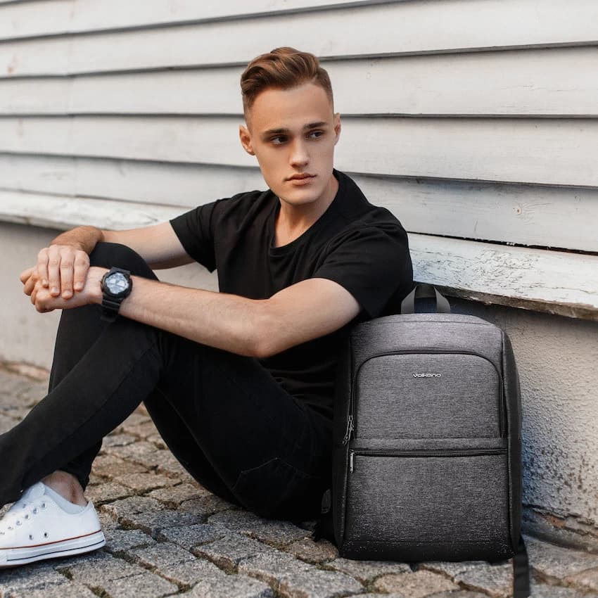 Volkano Pulse 15.6" Laptop Backpack - Charcoal 6