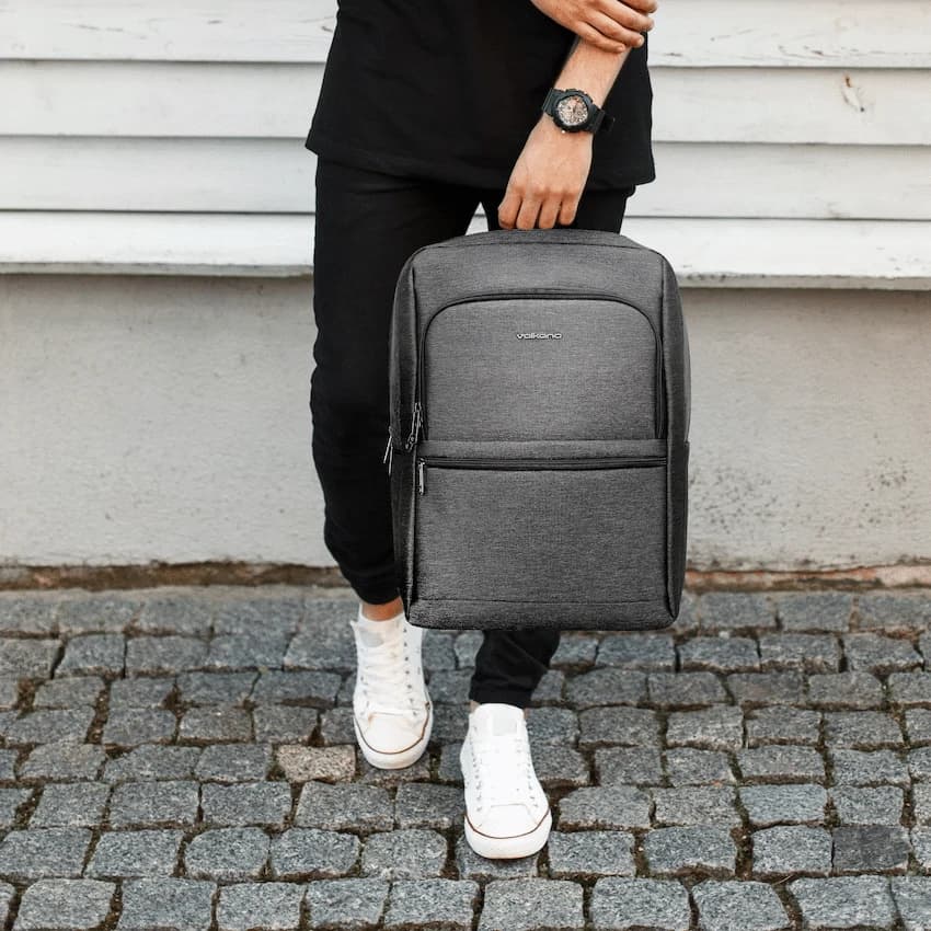 Volkano Pulse 15.6" Laptop Backpack - Charcoal 9