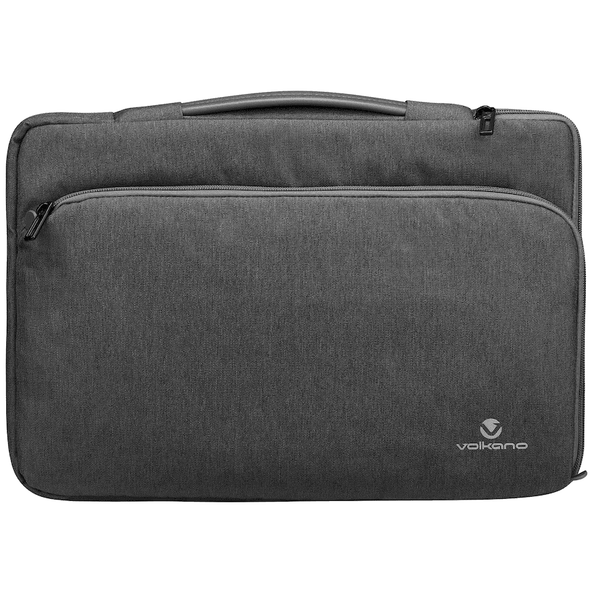 Volkano Deluxe 15.6" Laptop Sleeve - Charcoal 1