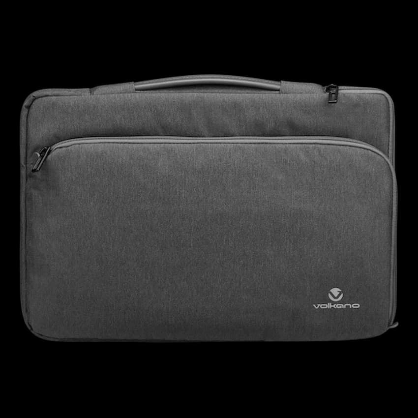 Volkano Deluxe 15.6" Laptop Sleeve - Charcoal 2