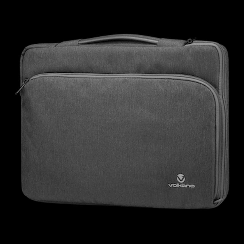 Volkano Deluxe 15.6" Laptop Sleeve - Charcoal 4
