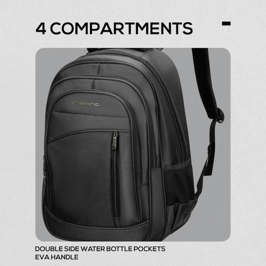 Volkano Spectre 15.6" Laptop Backpack - Black 7