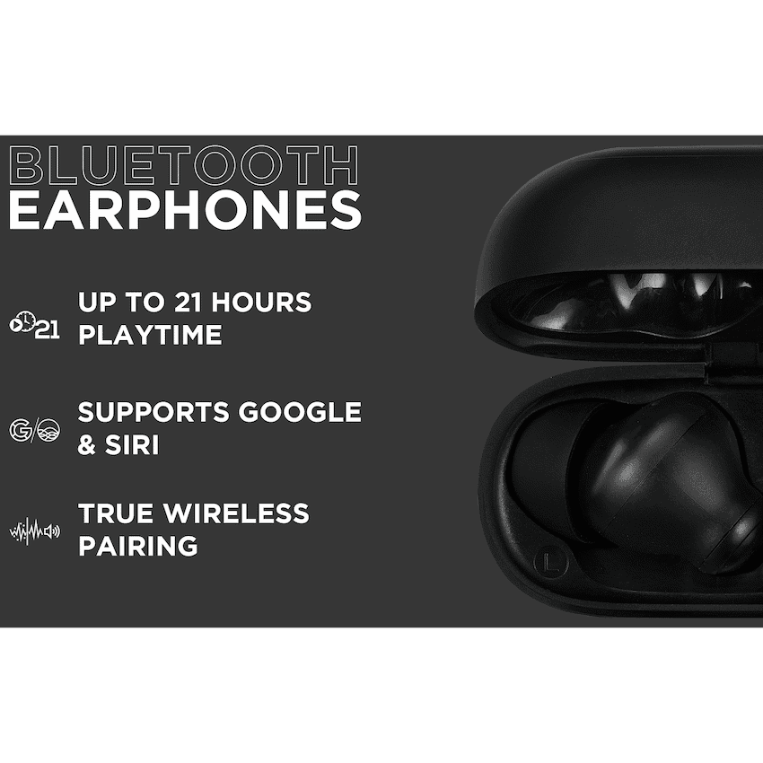 VolkanoX VXT100S TWS Earphones - Black 5