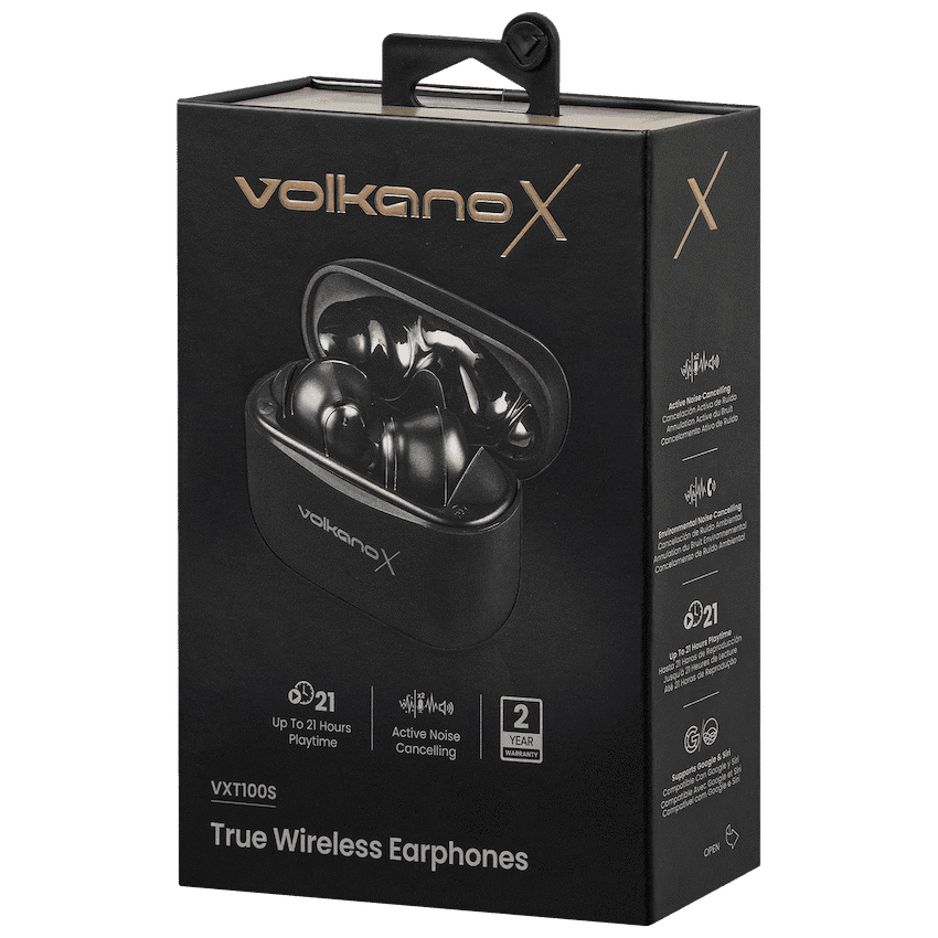 VolkanoX VXT100S TWS Earphones - Black 9