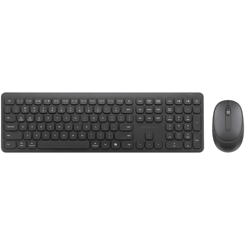VolkanoX Ignite Bluetooth Wireless Keyboard and Mouse Combo - Graphite 1