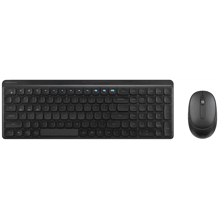 VolkanoX Scorch Bluetooth Wireless Keyboard and Mouse Combo - Graphite 1