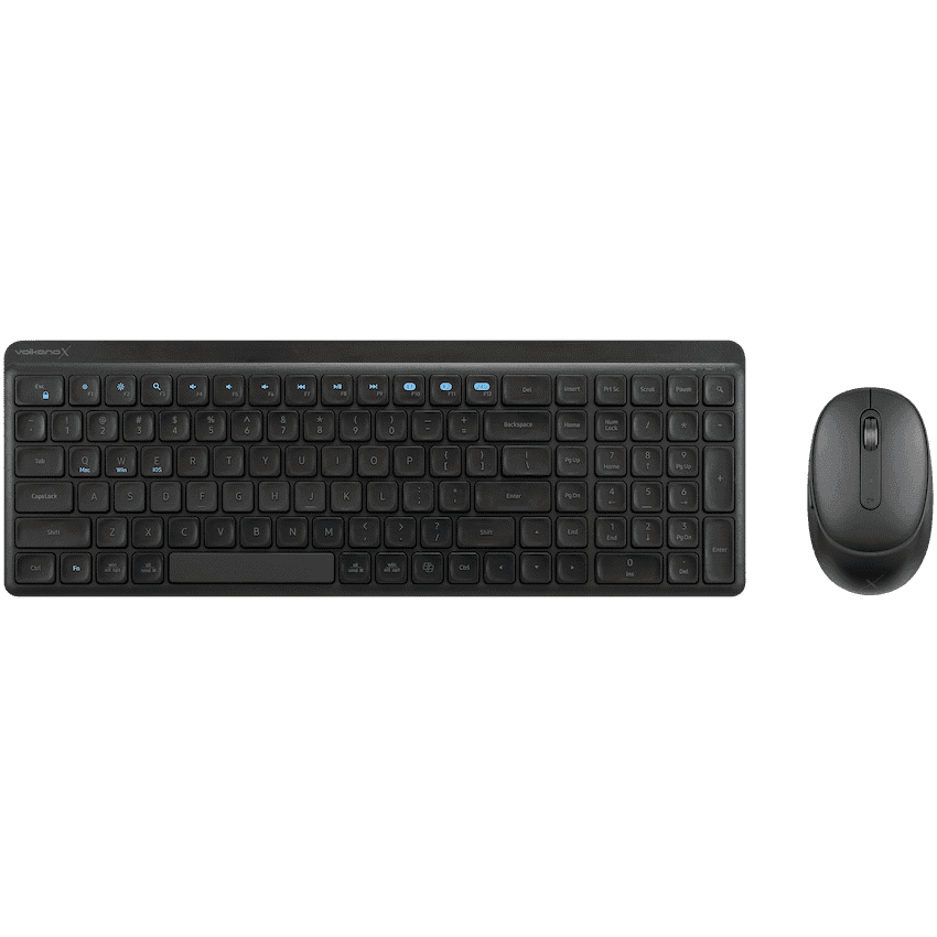 VolkanoX Scorch Bluetooth Wireless Keyboard and Mouse Combo - Graphite 3