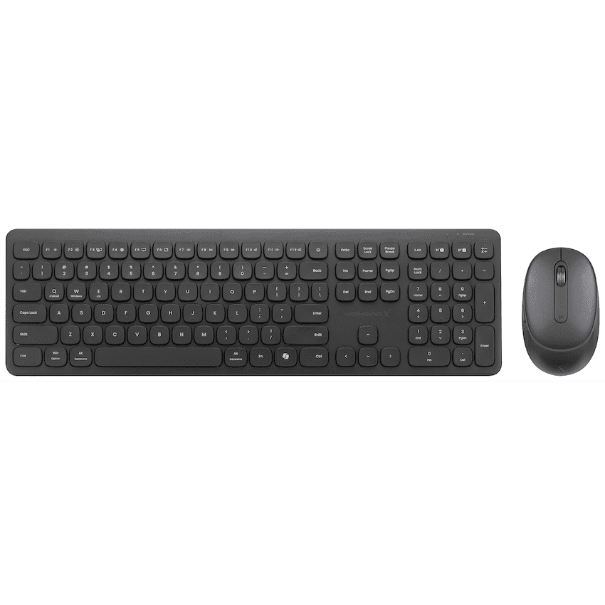 VolkanoX Ignite Bluetooth Wireless Keyboard and Mouse Combo - Graphite 18