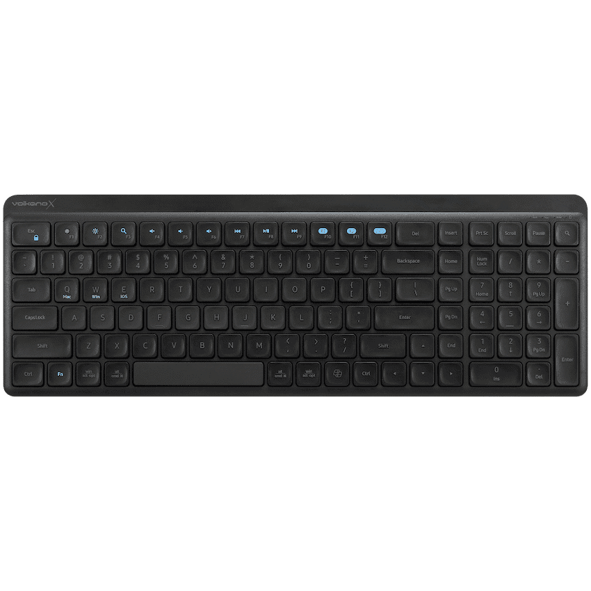 VolkanoX Scorch Bluetooth Wireless Keyboard and Mouse Combo - Graphite 2