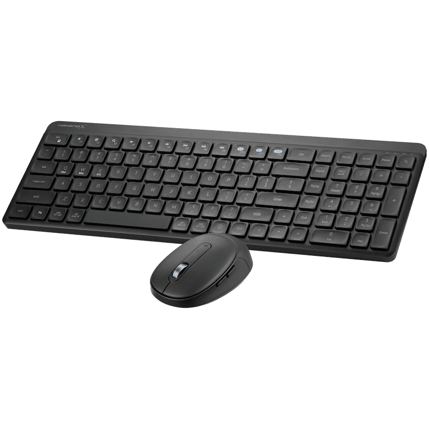 VolkanoX Scorch Bluetooth Wireless Keyboard and Mouse Combo - Graphite 16