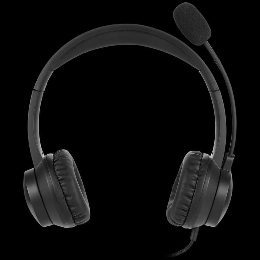 VolkanoX Chat Mk2 Series Wired USB Headset - Graphite 2