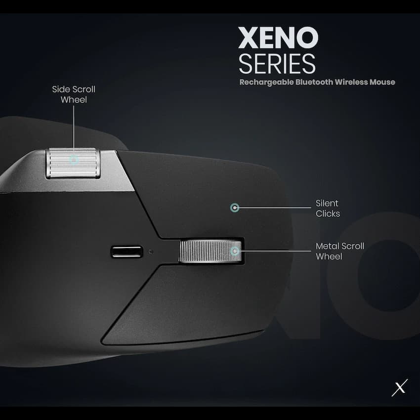VolkanoX Xeno Series Bluetooth Wireless Mouse 8