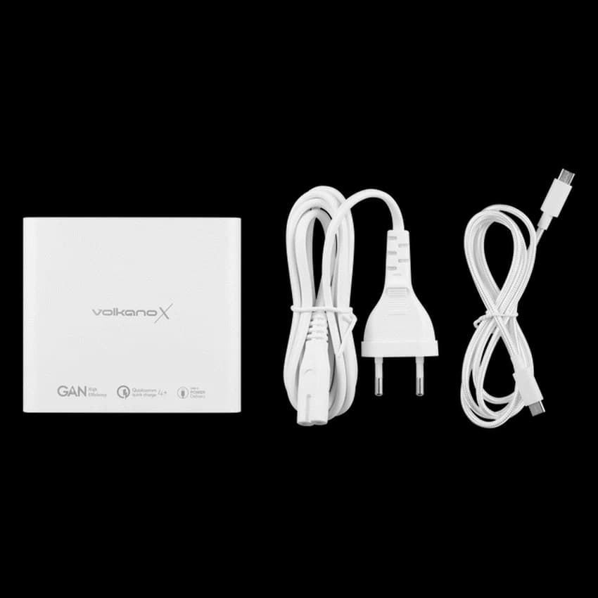 VolkanoX Boost Series 120 Watt Multiport GaN Laptop Charger 2