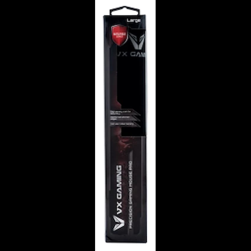 VX Gaming Battlefield series gaming mousepad - Extra large black/red - 550mm 1