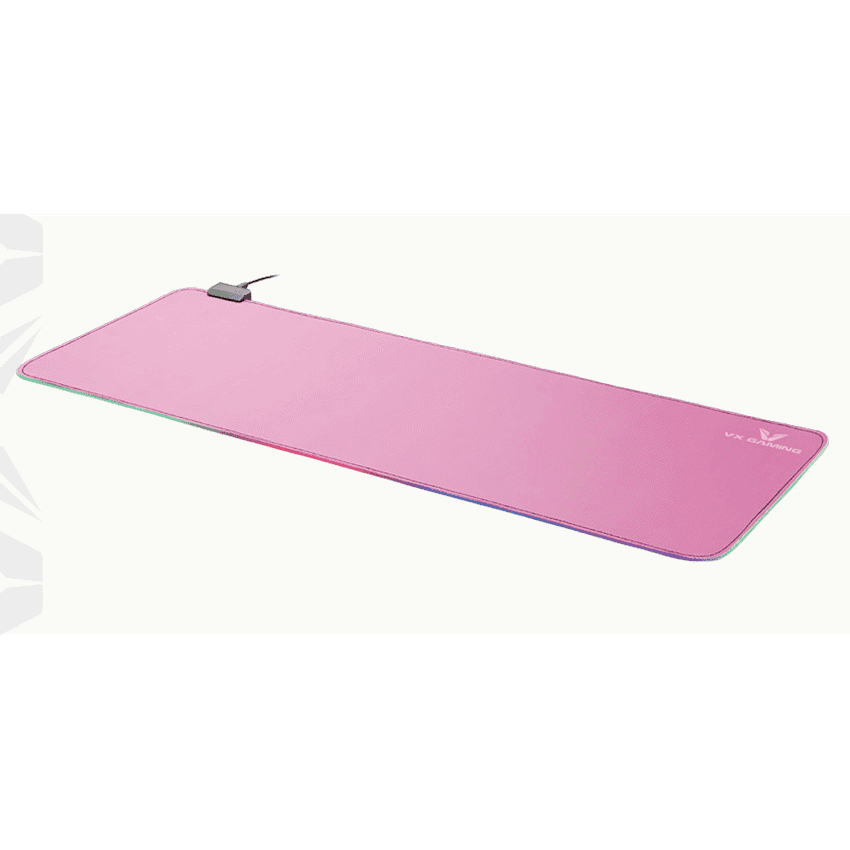 VX Gaming Mythic RGB Mousepad - Pink