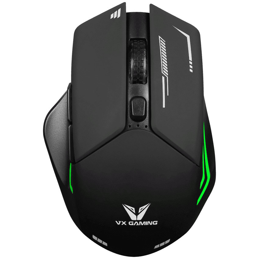 VX Gaming Kratos Series Wireless Rechargeable RGB Gaming Mouse 1