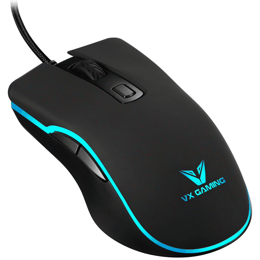 VX Gaming Hypnos Series Gaming Mouse with Rainbow Lighting 1