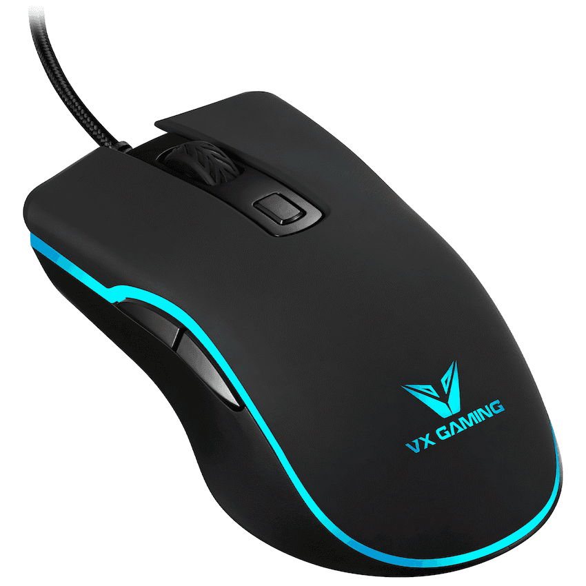 VX Gaming Hypnos Series Gaming Mouse with Rainbow Lighting 2