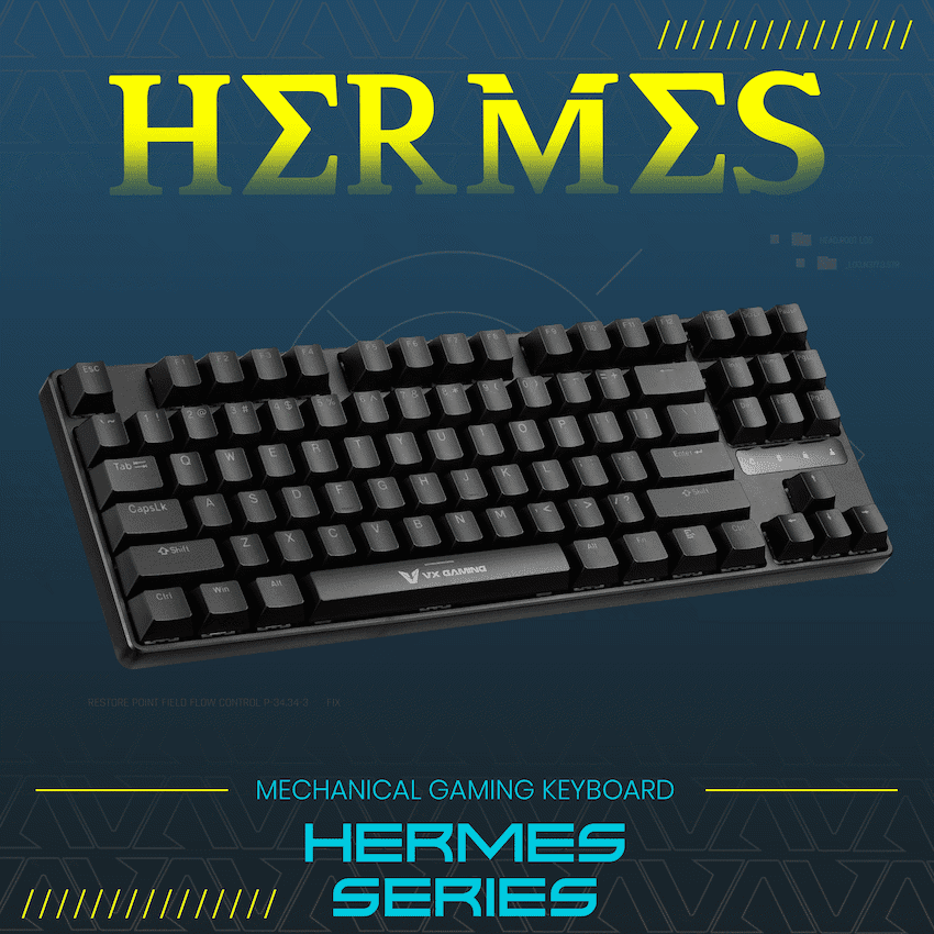 VX Gaming Hermes Series Mechanical Gaming Keyboard 8