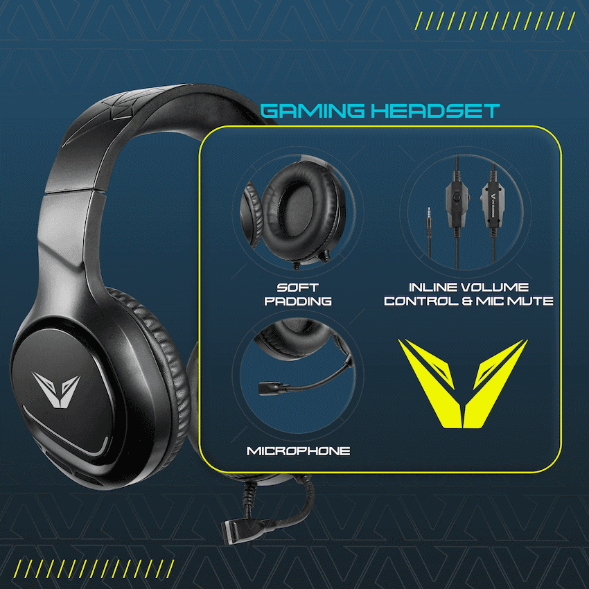VX Gaming Blaze series Gaming Headset 9
