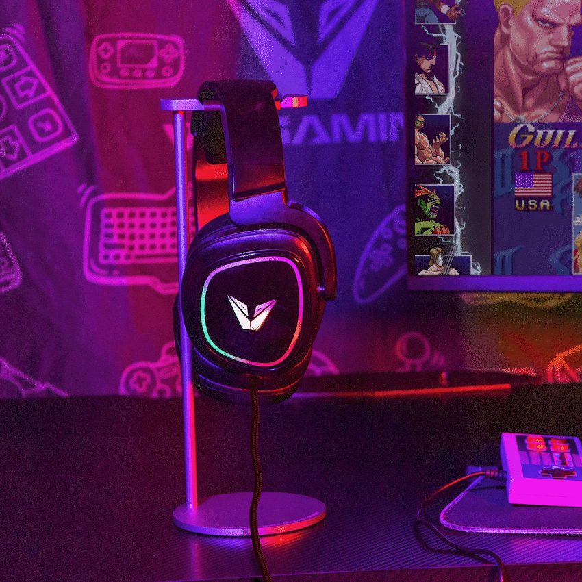 VX Gaming Maverick series Gaming Headset RGB 3