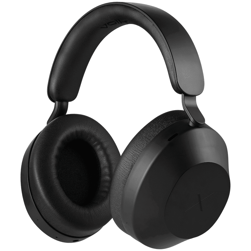 VolkanoX H400 Hybrid Active Noise Cancellation Headphones - Black 1