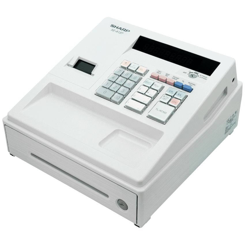 Sharp XE-A137-WH Cash register 4