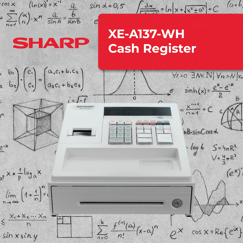 Sharp XE-A137-WH Cash register 5