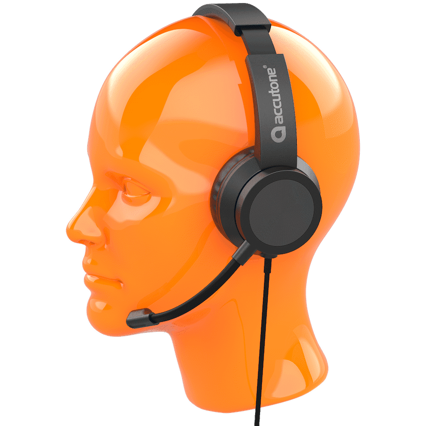 Accutone USB Binaural Headset 4
