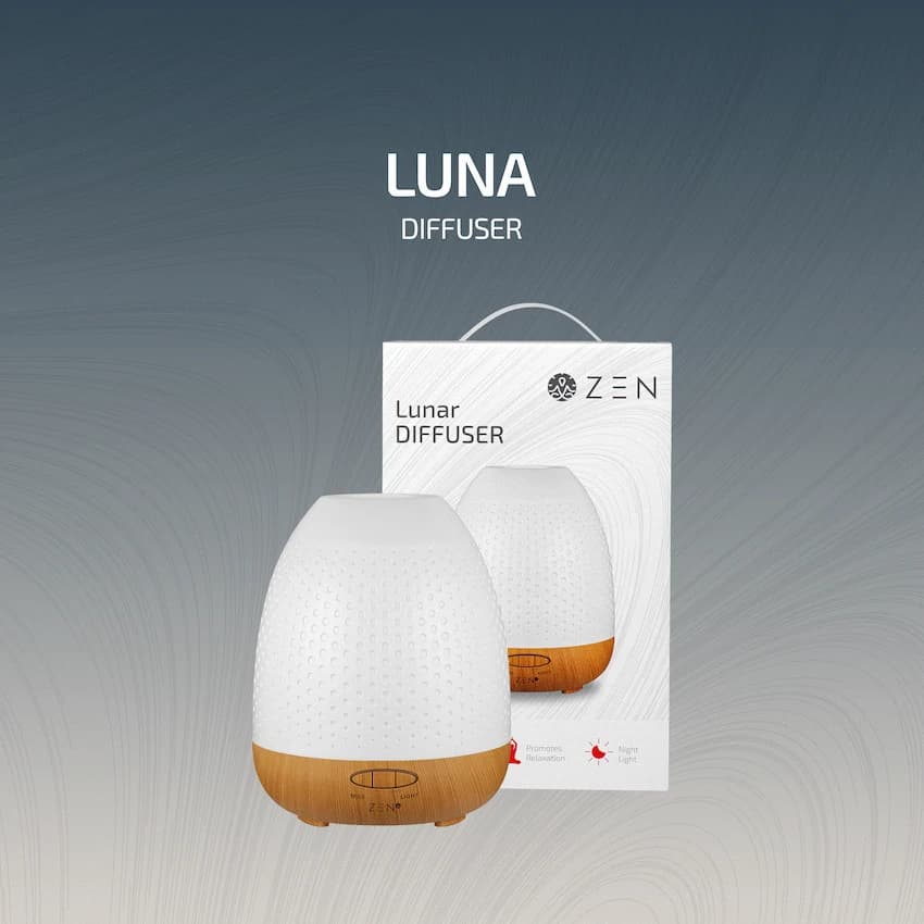 Zen Lunar Diffuser - White 5
