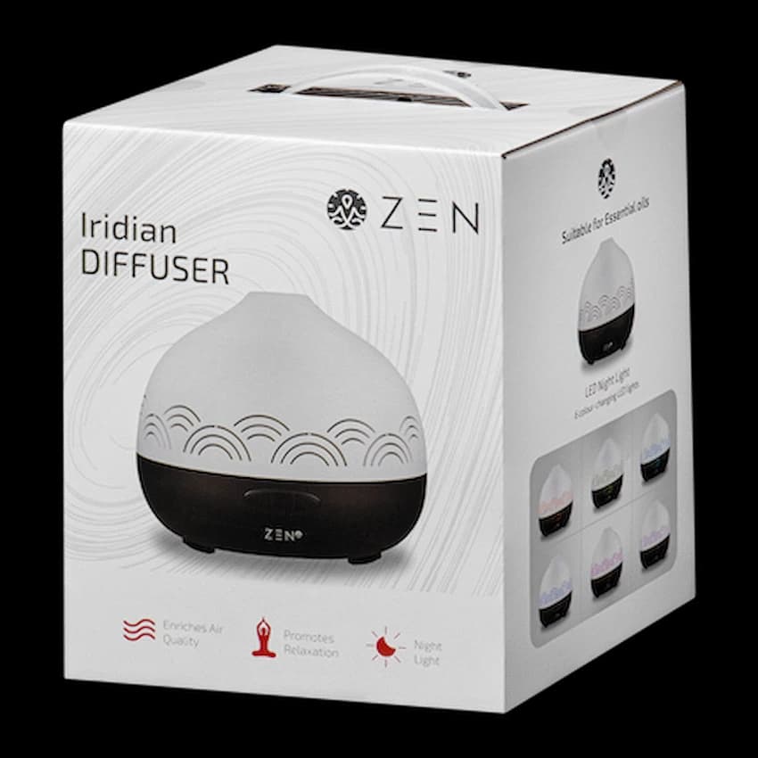 Zen Iridian Diffuser - Dark Wood 3