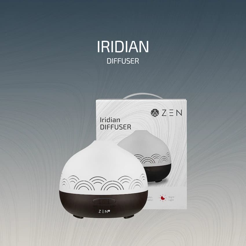 Zen Iridian Diffuser - Dark Wood 5