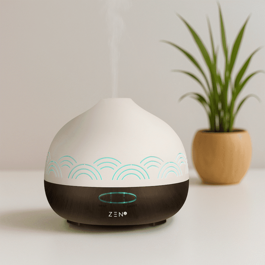 Zen Iridian Diffuser - Dark Wood 9