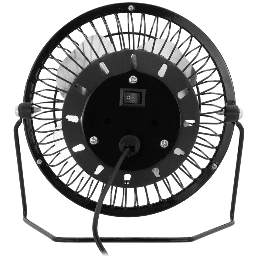 ZEN Cool Series 4" Mini Desk Fan - Black 8