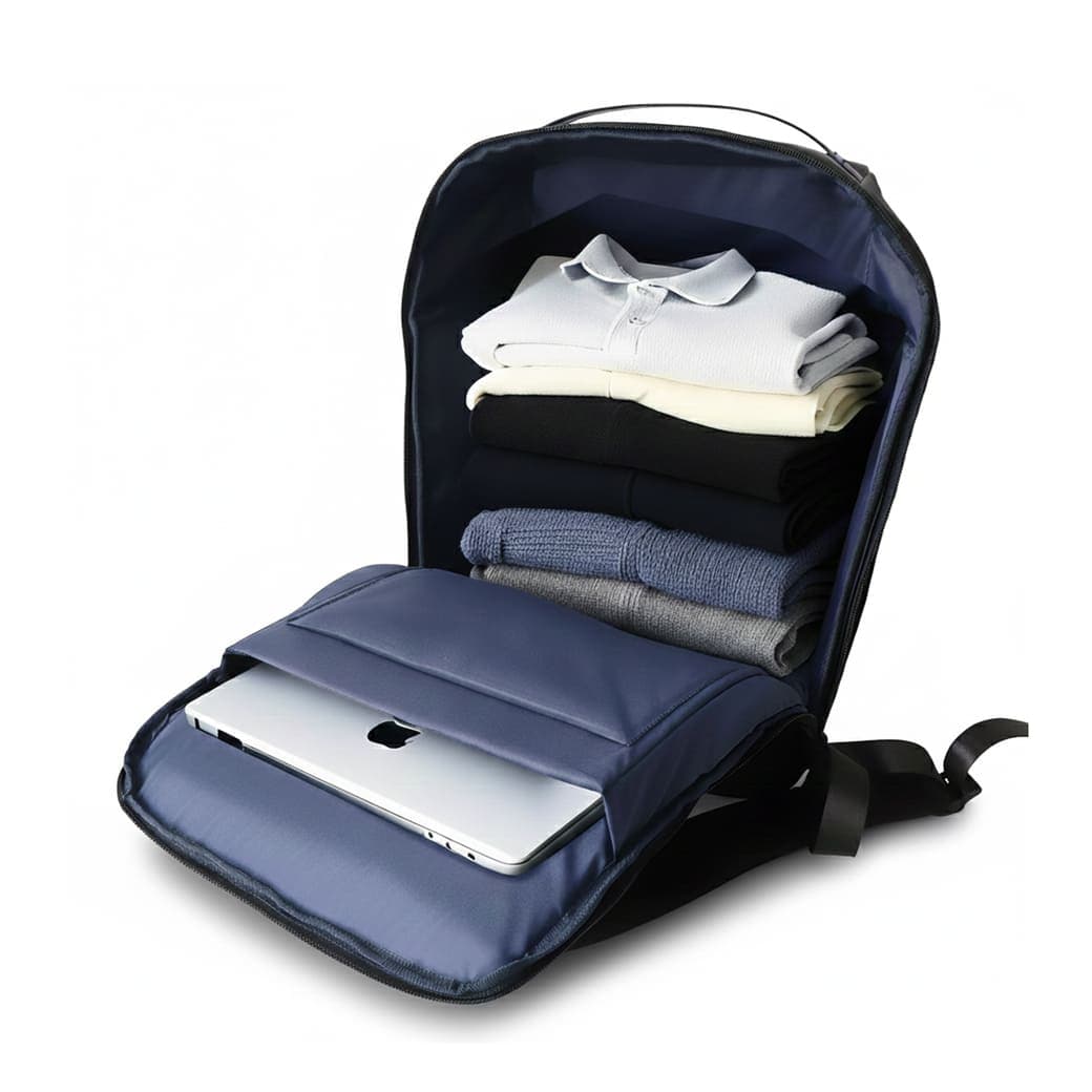 HALIFAX - Santhome Deluxe 15.6" Laptop Backpack - Black 4