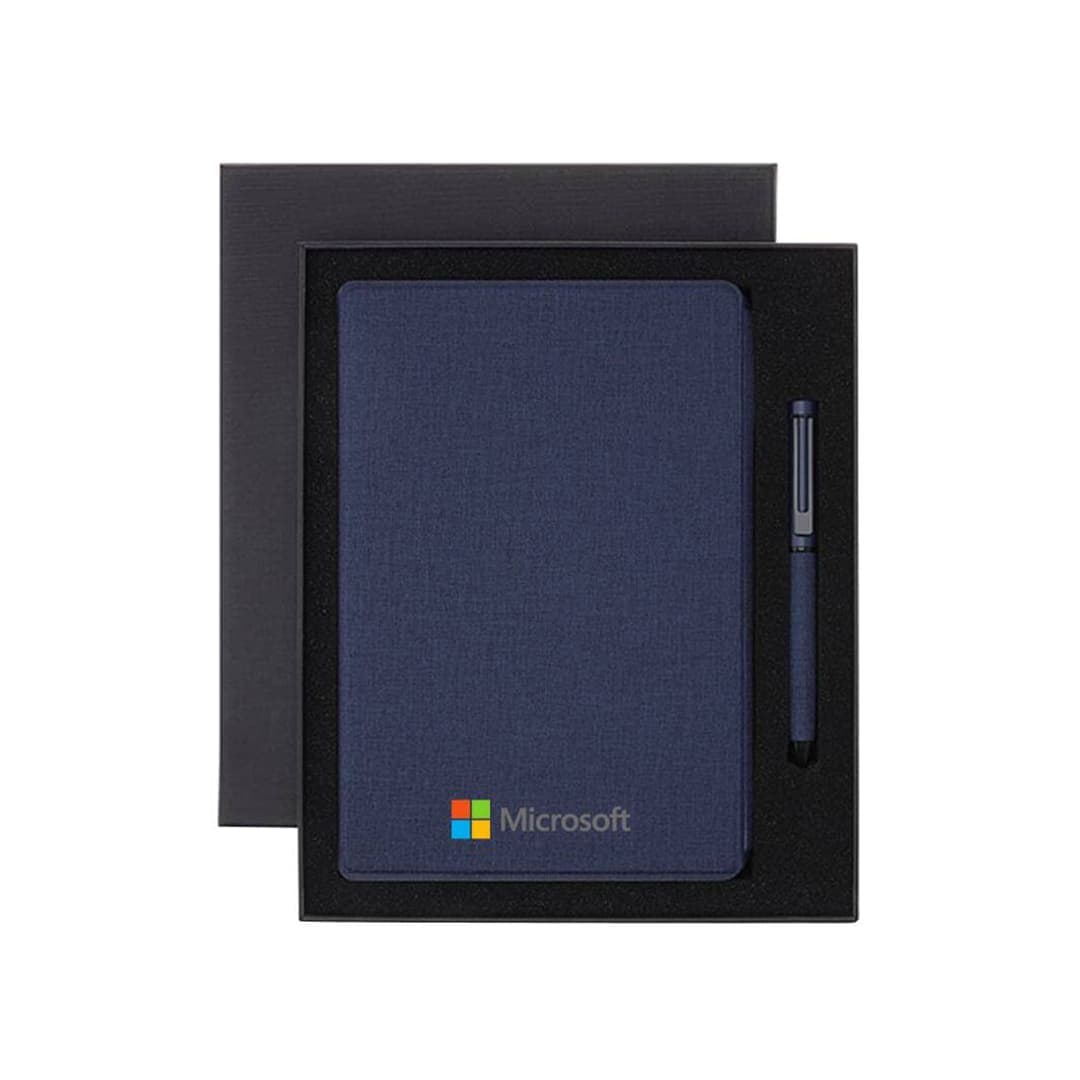 VARDIM - CHANGE ZERO Sustainable Gift Set with Refillable Notebook & Pen - Navy 8