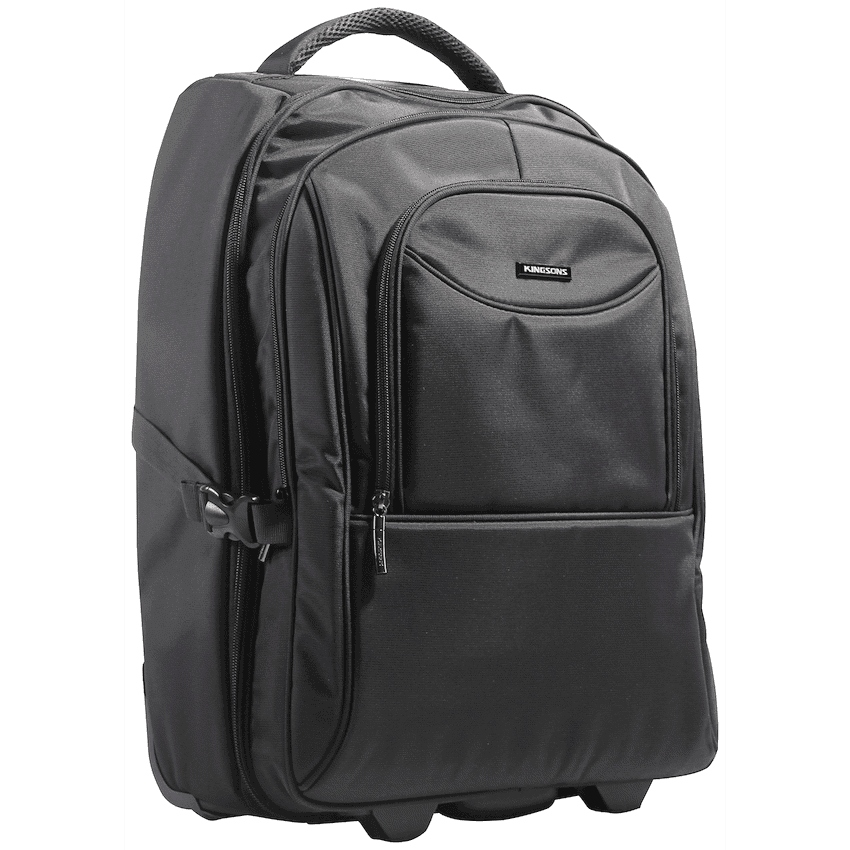 Kingsons Prime 15.6" Laptop Trolley Backpack - Black 4