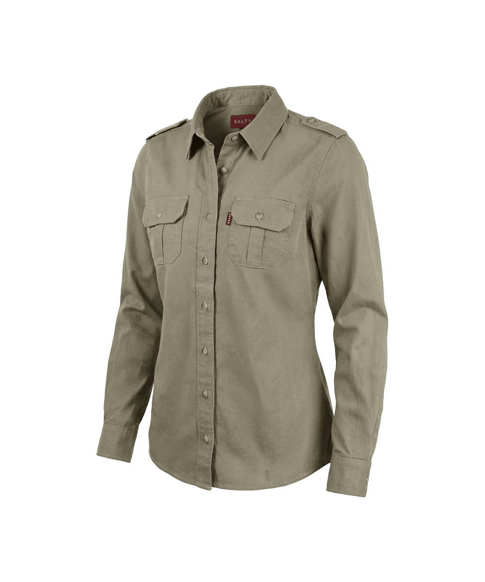 Liuwa Womens L/S Bush Shirt 1