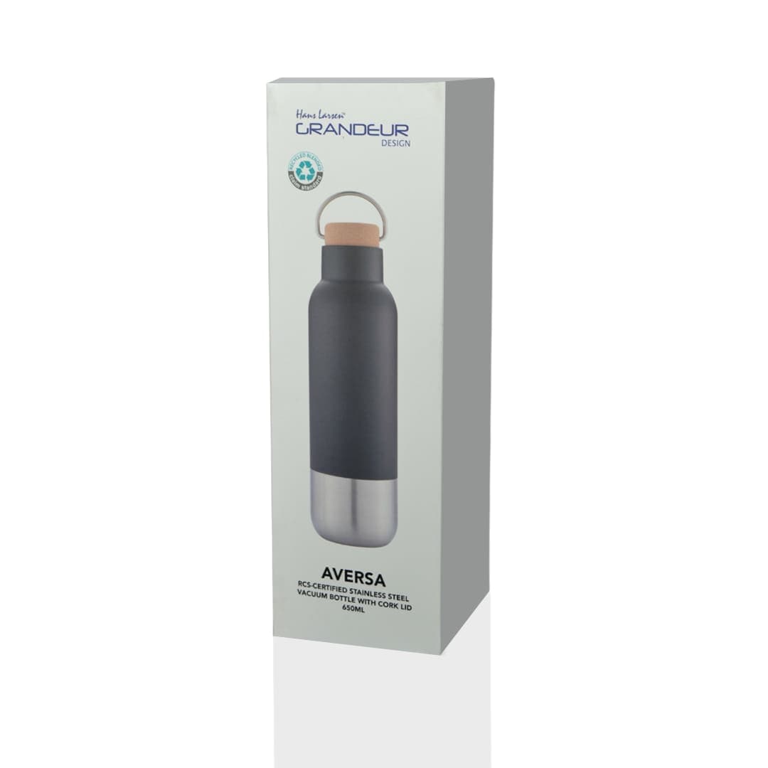AVERSA - Hans Larsen RCS Recycled Stainless Steel Insulated Water Bottle 5
