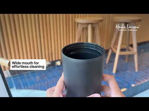 FORZA 360 - Hans Larsen Recycled Stainless Steel/PP Tumbler with 360 Branding 10