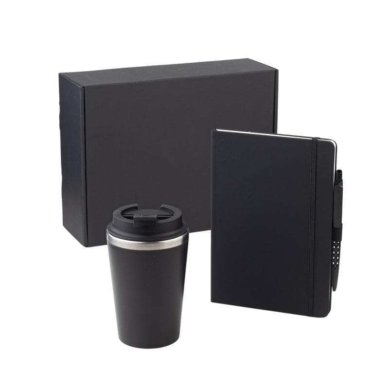 KOKSI - Giftology Set of Double Walled Tumbler, A5 Notebook and Pen 2