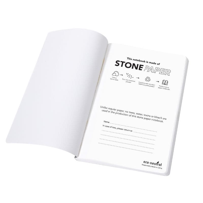 NEYA - eco-neutral Stone Paper Tree-Free Notebook 5