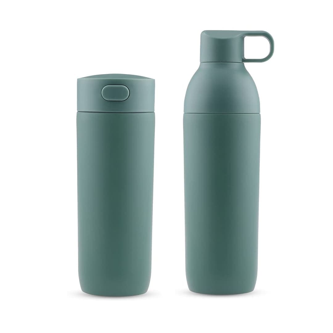 RUVO - CHANGE ZERO 2-in-1 Modular Hydration Gift Set - Dark Green 6